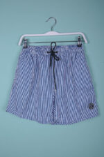MENS SWIM SHORTS BLUE/WHITE