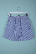 MENS SWIM SHORTS BLUE/WHITE - Image 2