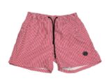 MENS SWIM SHORTS RED/WHITE - Image 4