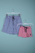 BOYS SWIM SHORTS RED/WHITE - Image 3