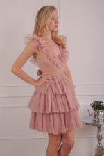 KARRA DRESS DUSTY PINK - Image 5