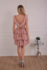 KARRA DRESS DUSTY PINK - Image 6