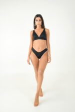 TOP TRIANGLE WITH BELT BLACK - Image 2