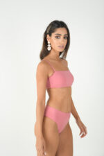 BOTTOM BELT MID-HIGH WAIST DUSTY PINK - Image 3