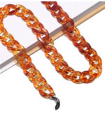 ACRYLIC SUNGLASSES CHAIN LIGHT BROWN - Image 2