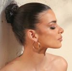 5CM DIAMETER 4MM HOOPS GOLD
