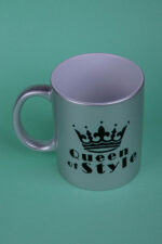 QUEEN OF STYLE MUG SILVER - Image 2