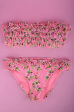 GIRLS BIKINI PINK FLORAL - Image 2
