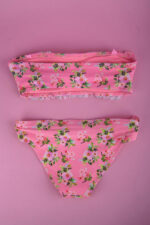 GIRLS BIKINI PINK FLORAL - Image 3
