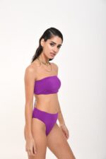 TOP BANDEAU FLAT PADDINS BRA PURPLE - Image 2