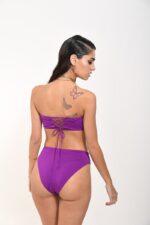 TOP BANDEAU FLAT PADDINS BRA PURPLE - Image 3