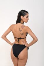 TOP TRIANGLE WITH ACRYLIC HOOP BLACK - Image 2