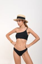 BOTTOM V HIGH LEG BLACK - Image 2