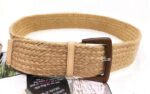 STRAW BELT NATURAL