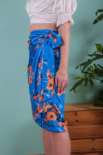 ORNELLA WRAP SKIRT FLORAL - Image 2