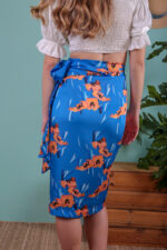 ORNELLA WRAP SKIRT FLORAL - Image 3