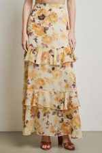 FLORAL MAXI ΦΟΥΣΤΑ ΜΕ ΒΟΛΑΝ - Image 3