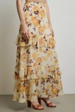 FLORAL MAXI ΦΟΥΣΤΑ ΜΕ ΒΟΛΑΝ - Image 4