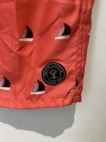 BOYS SWIMSUIT SHORTS CORAL BOAT PRINT - Image 3
