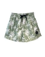 BOYS SWIMSUIT SHORTS PALM TREE PRINT