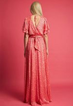 MAXI WRAP DRESS - Image 3