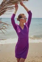 SHORT LONG SLEEVE DRESS