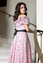 DESIREE POLKA DOT MAXI DRESS PINK - Image 4
