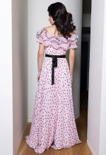 DESIREE POLKA DOT MAXI DRESS PINK - Image 6