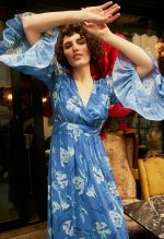 DESIREE FLORAL WRAP DRESS