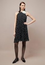 DESIREE POLKA DOT PLEATED DRESS - Image 4