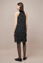 DESIREE POLKA DOT PLEATED DRESS - Image 5