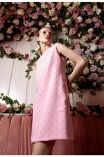 DESIREE JEWELLED DRESS PINK - Image 2