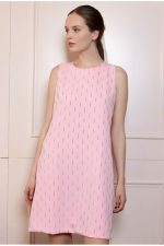 DESIREE JEWELLED DRESS PINK - Image 4