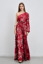 ONE SHOULDER MAXI DRESS - Image 5