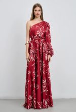 ONE SHOULDER MAXI DRESS - Image 6
