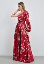 ONE SHOULDER MAXI DRESS - Image 7