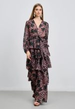 MAXI ANIMAL PRINT  DRESS - Image 3