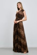 MAXI ONE SHOULDER DRESS - Image 2