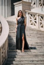 ONE SHOULDER MAXI DRESS - Image 2