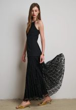 MAXI DRESS WITH LACE SKIRT - Image 3