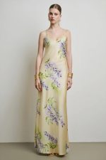 FLORAL ΜΑΞΙ ΦΟΡΕΜΑ ΜΕ ΑΝΟΙΧΤΗ ΠΛΑΤΗ - Image 3