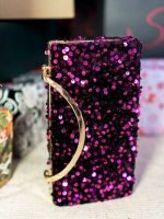 CLUTCH BAG PLUM PURPLE - Image 6