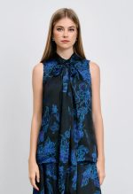 SLEEVELESS TOP BLUE