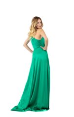 KARINA ONE SHOULDER MAXI DRESS GREEN - Image 4