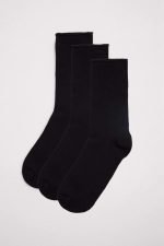 MENS SOCKS WITHOUT CUFF X3