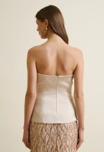 STRAPLESS TOP SATIN - Image 4