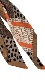 HAIR SCRUNCHY LARGE WITH SCARF - Image 4