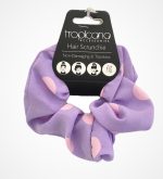 HAIR SCRUNCHY POLKA DOT  LILAC