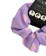 HAIR SCRUNCHY POLKA DOT  LILAC - Image 2