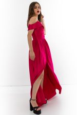 YIOLANIA  DRESS FUSCIA - Image 4